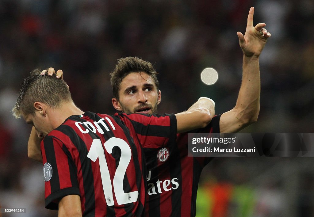 AC Milan v KF Shkendija 79 - UEFA Europa League Qualifying Play-Offs Round: First Leg