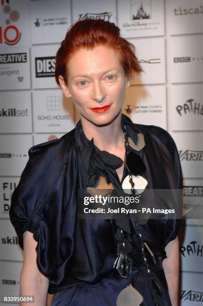 Tilda Swinton arrives for The British Independent Film Awards at The Roundhouse, London.