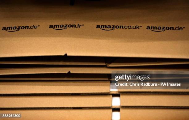 84 Stack Of Amazon Boxes Stock Photos, High-Res Pictures, and Images ...