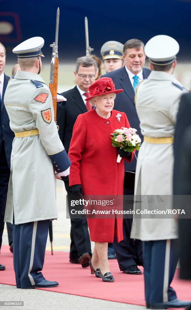 The Queen And The Duke Of Edinburgh On State Visit To Slovakia - Day 1