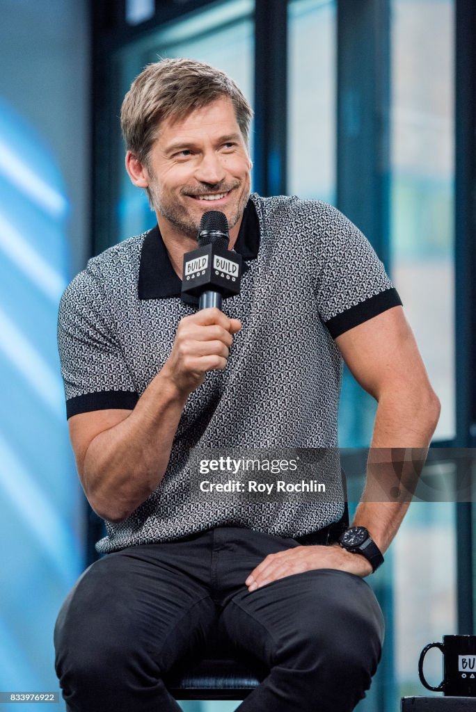 Build Presents Nikolaj Coster-Waldau Discussing The New Film "Shot Caller"