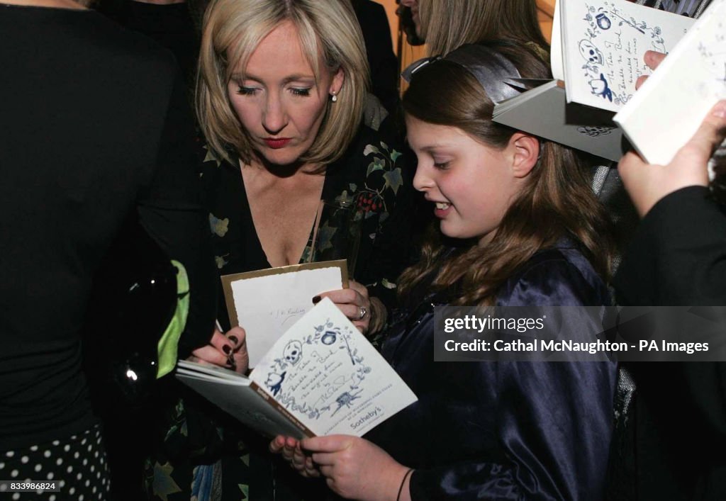 JK Rowling Charity Reading - London