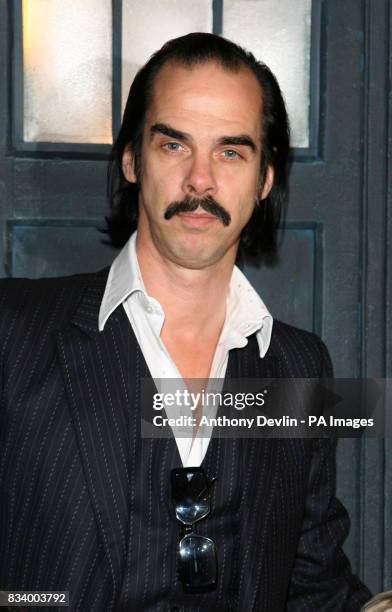 Nick Cave arrives for the Gala Screening of the Doctor Who Christmas espisode at The Science Museum in west London.