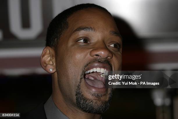 Will Smith arrives for the premiere of I Am Legend at the Odeon West End Cinema, Leicester Square, London.