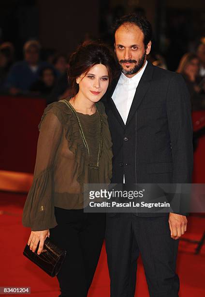 Valentina Cervi and guest arrive at the L'Uomo Che Ama Premiere during the 3rd Rome International Film Festival held at the Auditorium Parco della...