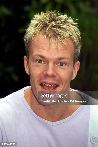 Mark Speight, presenter of the BBC children's TV programme "Smart".