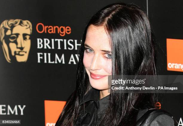Eva Green announces the nominations for The Orange British Academy Film Awards Rising Star Award at BAFTA in central London.