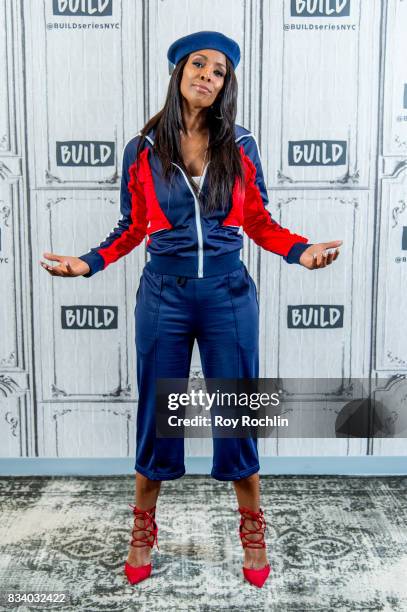 Tasha Smith discusses "When Love Kills" with the Build Series at Build Studio on August 17, 2017 in New York City.