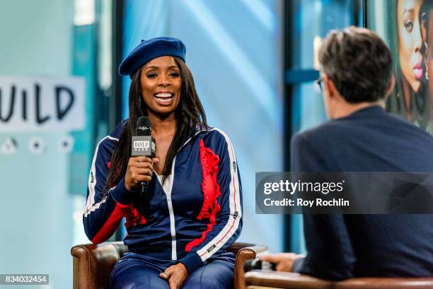 Tasha Smith discusses "When Love Kills" with the Build Series at Build Studio on August 17, 2017 in New York City.