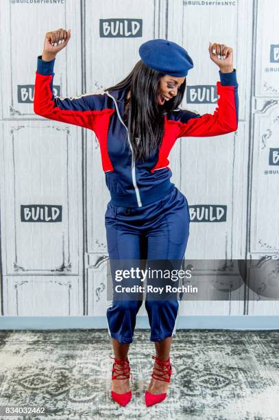 Tasha Smith discusses "When Love Kills" with the Build Series at Build Studio on August 17, 2017 in New York City.