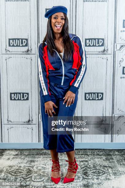 Tasha Smith discusses "When Love Kills" with the Build Series at Build Studio on August 17, 2017 in New York City.