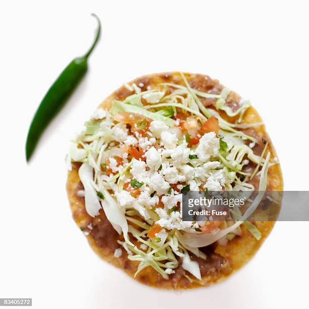 tostada - tostada stock pictures, royalty-free photos & images