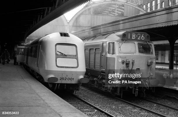 British Train Prottype 70 First Diesel Passenger Train Stock Photos, High-Res Pictures, and ...