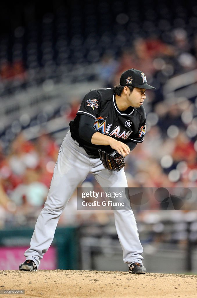 Miami Marlins v Washington Nationals