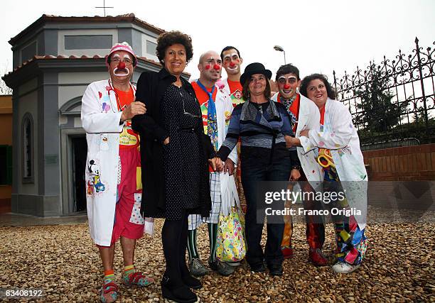 Carla Fendi attends the Opening of the La Casa Di Andrea held at the La Casa Di Andrea Hospital on October 23, 2008 in Rome, Italy. Patron Carla...