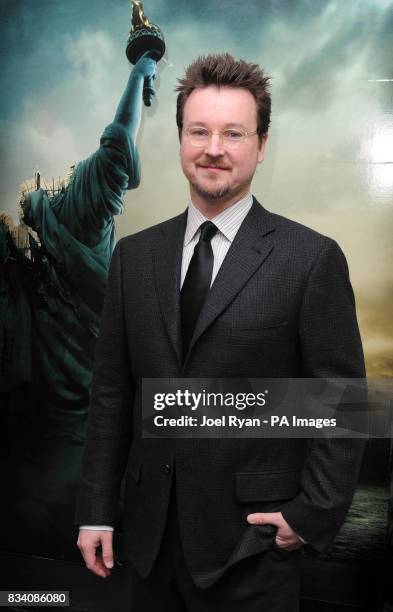 Cloverfield Director Matt Reeves arrives for a VIP screening of 'Cloverfield'at the Soho Hotel in central London.