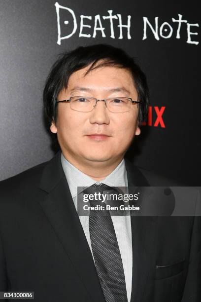 Actor/producer Masi Oka attends the "Death Note' New York premiere at AMC Loews Lincoln Square 13 theater on August 17, 2017 in New York City.