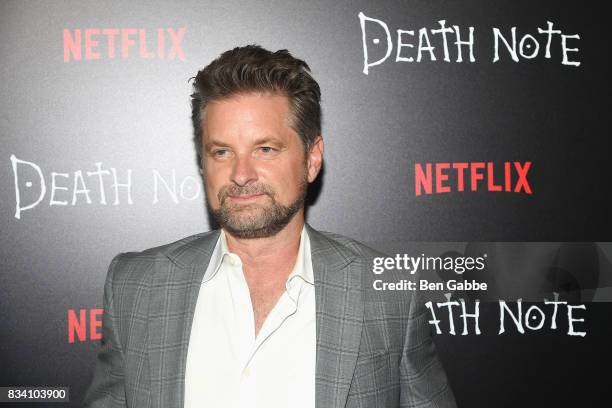 Actor Shea Whigham attends the "Death Note" New York premiere at AMC Loews Lincoln Square 13 theater on August 17, 2017 in New York City.