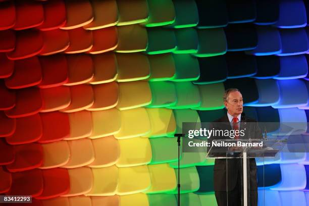 Mayor Michael Bloomberg attends the 2008 National Design Awards gala at Cooper-Hewitt, National Design Museum on October 23, 2008 in New York City.