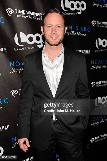 Matt Alber attends the Premiere of Logo Features' "Noah's Arc: Jumping The Broom" on October 23, 2008 in Hollywood, California.