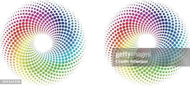 color wheel - infinity vector stock illustrations