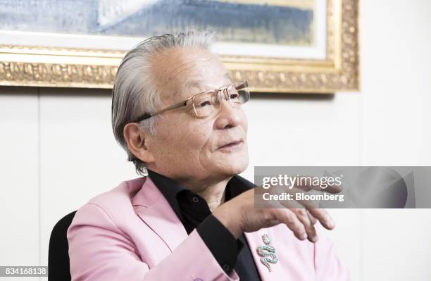 Lawyer Hiroyuki Kawai speaks during an interview in Tokyo, Japan, on Tuesday, July 25, 2017. Kawai is propelling the anti-nuclear movement forward...
