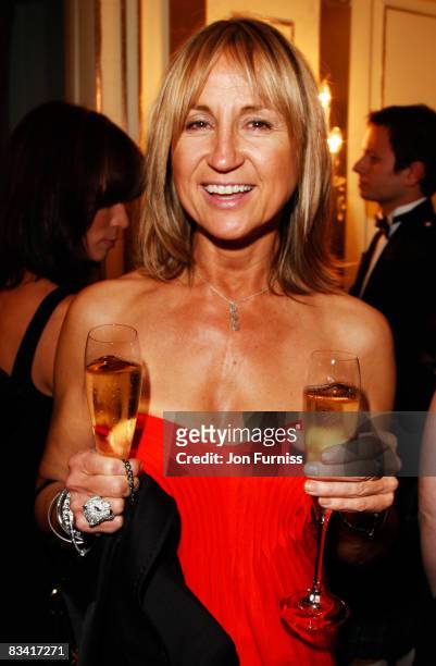 Carol McGiffin arrives at the TV Quick & TV Choice Awards Held at the Dorchester Hotel on September 8, 2008 in London, England.