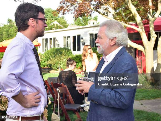 David Nugent and Randy Mastro attend the The Hamptons International Film Festival SummerDocs Series Screening of WHITNEY. "CAN I BE ME" at UA...