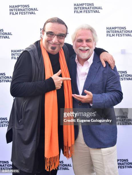 Rudi Dolezal and Randy Mastro attend the The Hamptons International Film Festival SummerDocs Series Screening of WHITNEY. "CAN I BE ME" at UA...