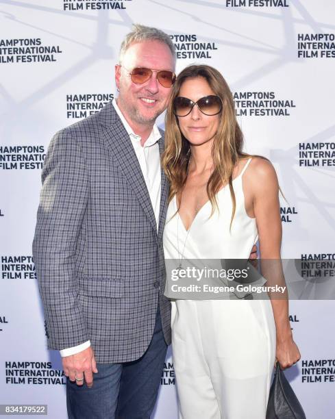 Ian Duke, and Cristina Cuomo attend the The Hamptons International Film Festival SummerDocs Series Screening of WHITNEY. "CAN I BE ME" at UA...