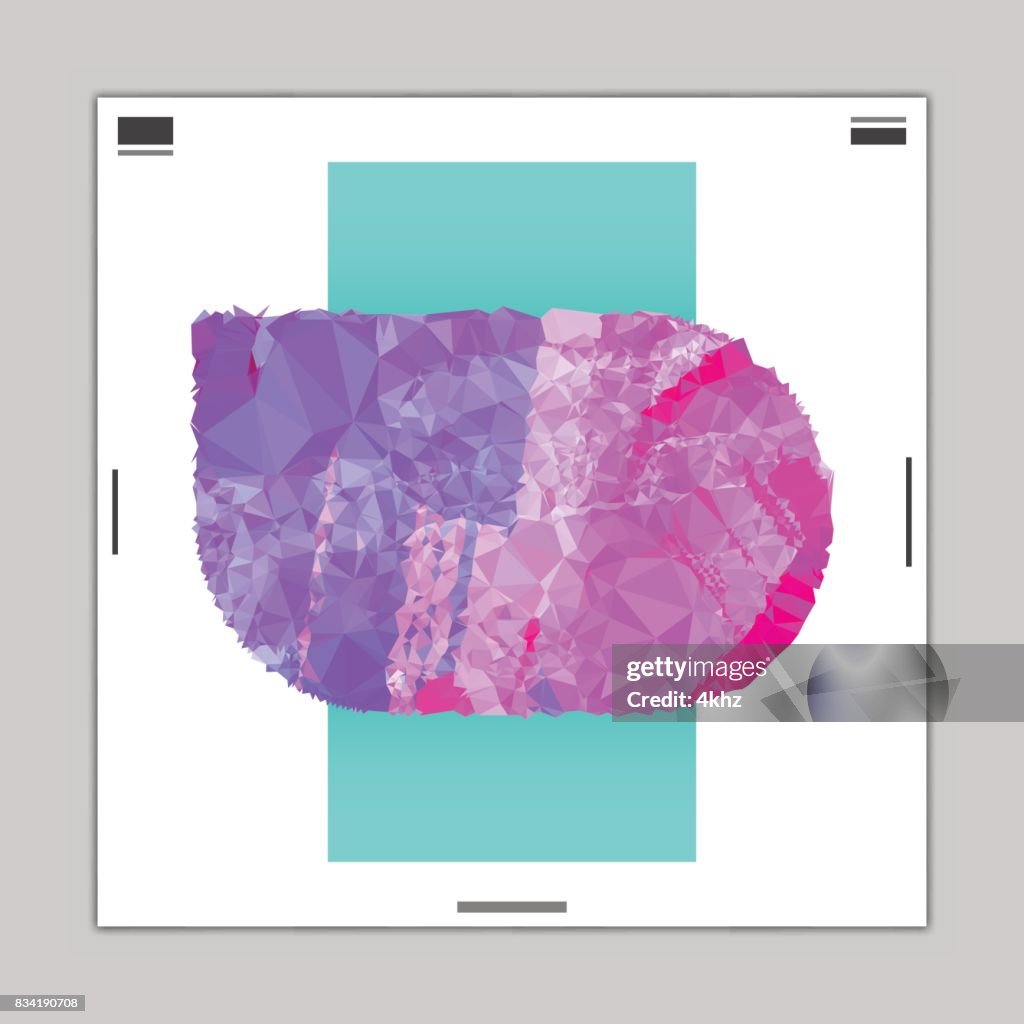 Abstract Minimal Graphic Design Poster Layout Template High-Res Vector ...