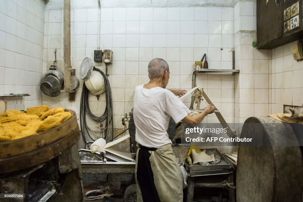 HONG KONG-LIFESTYLE-FOOD-NOODLES-BUSINESS