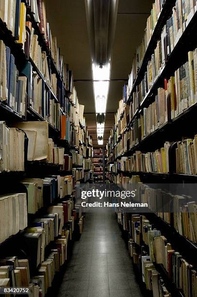 25 Narrow Book Shelf Stock Photos, High-Res Pictures, and Images ...