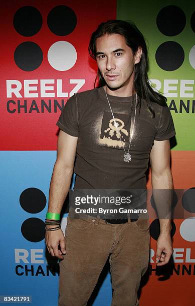 Actor James Duval at Reelz Channel celebration of Hollywood's "Next Generation Directors" at the Cinespace Lounge on October 23, 2008 in Hollywood,...