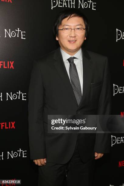 Masi Oka attends "Death Note" New York Premiere at AMC Loews Lincoln Square 13 theater on August 17, 2017 in New York City.