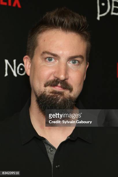 Adam Wingard attends "Death Note" New York Premiere at AMC Loews Lincoln Square 13 theater on August 17, 2017 in New York City.