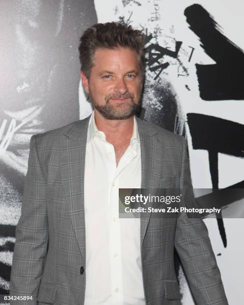 Actor Shea Whigham attends "Death Note" New York premiere at AMC Loews Lincoln Square 13 theater on August 17, 2017 in New York City.