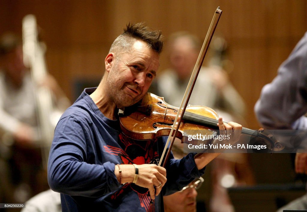 Nigel Kennedy Performs with the Royal Philharmonic Orchestra - London