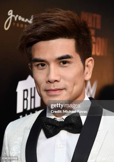 Actor Philip Ng attends the Los Angeles special screening of Birth of the Dragon at ArcLight Cinemas on August 17, 2017 in Hollywood, California.