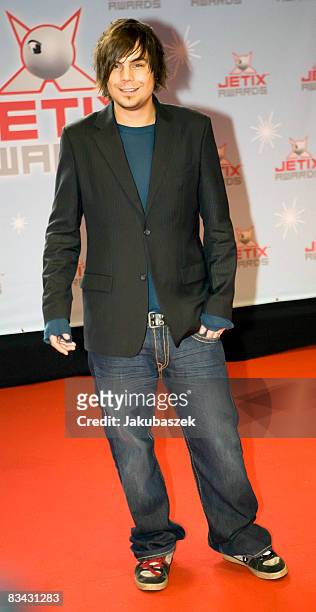 German singer Nevio Passaro attends the Jetix Awards 2008 at the ICC on October 25, 2008 in Berlin, Germany.