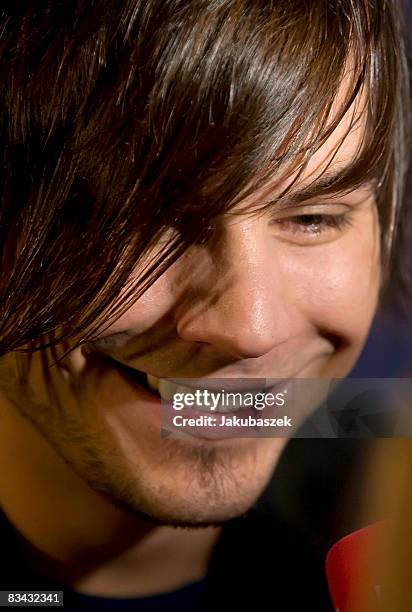 German singer Nevio Passaro attends the Jetix Awards 2008 at the ICC on October 25, 2008 in Berlin, Germany.
