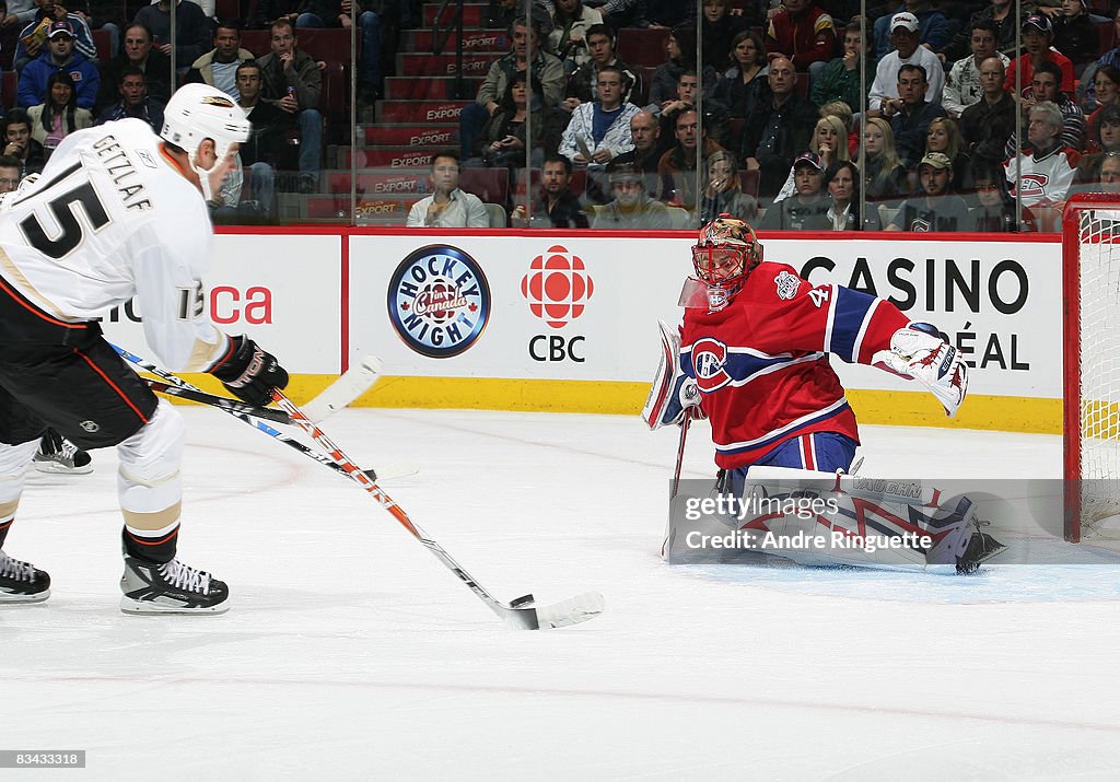 Anaheim Ducks v Montreal Canadiens