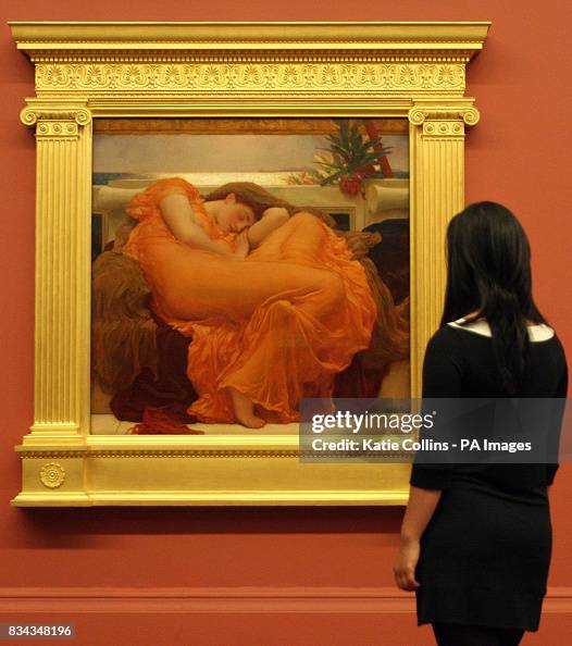 Frederic Leighton artwork photocall