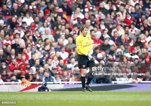 Arsenal goalkeeper Jens Lehmann
