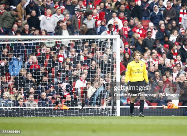 Arsenal goalkeeper Jens Lehmann