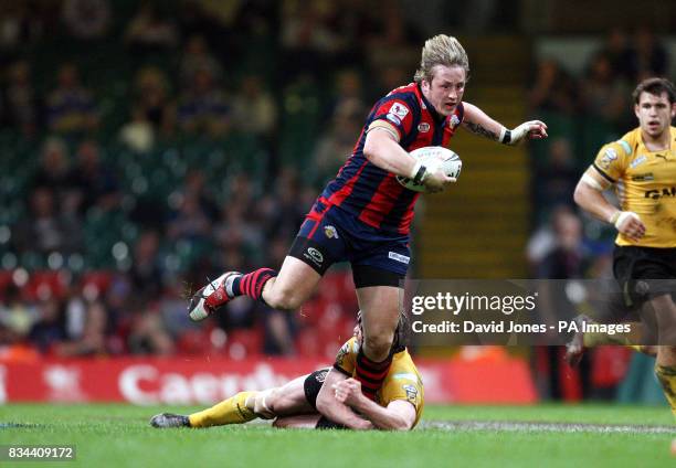 Wakefield Trinity Wildcats' Oliver Wilkes in action during the engage Super League match at the Millennium Stadium, Cardiff.