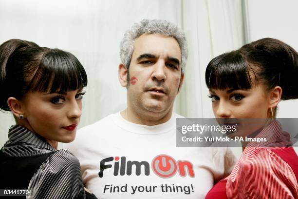Gabriela and Monica Irimia of the Cheeky Girls during a photocall for their film 'Killing The Cheeky Girls', at 111 Wardour Street, central London.