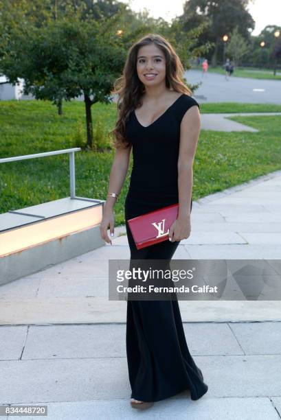 Singer Emilia Pedersen attends at Premios Gruperos 2017 at Queens Theatre on August 17, 2017 in the Queens borough of New York City.