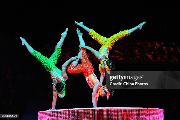 Acrobatics Rods National Acrobatic Troupe Photos and Premium High Res Pictures - Getty ...