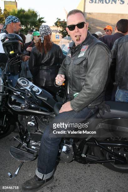 Actor Robert Patrick attends the 25th Annual Love Ride on October 26, 2008 in Los Angeles, California.